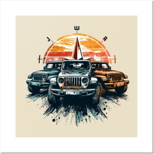 Jeep Wrangler Posters and Art